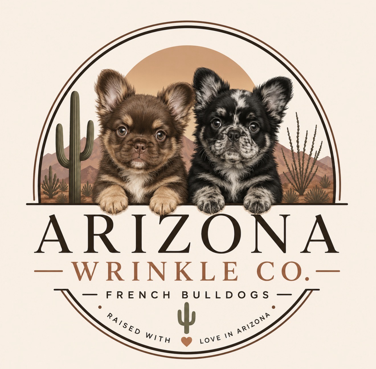 Arizona Wrinkle Co. French Bulldogs — Raised with love in Arizona